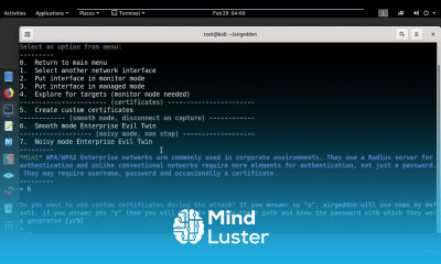 4 Stealing Login Credentials from a WPA Enterprise Network