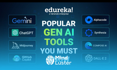 Top 15 Popular Gen AI Tools You Must Know Best Generative AI Tools To Boost Productivity Edureka