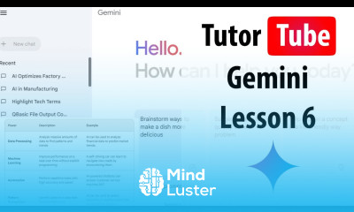 Google Gemini Lesson 6 Generating Slide Contents