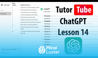 ChatGPT Lesson 14 Pseudocode to Programming Codes