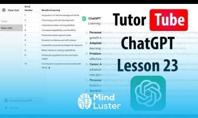 ChatGPT Lesson 23 Grammar Correction