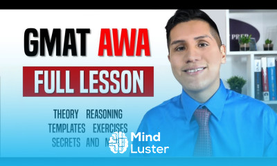 GMAT Complete Course GMAT AWA Analytical Writing Assessment Lesson FREE GMAT Exercises