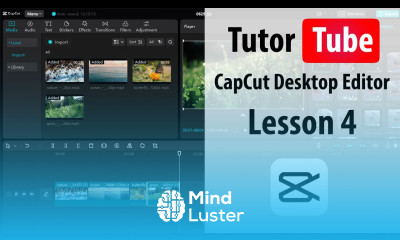 CapCut Desktop Editor Lesson 4 Importing Media Files