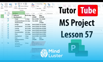Learn Microsoft Project Lesson 57 Identifying Overallocated Resources ...