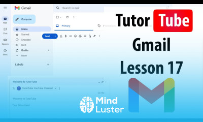 Gmail Tutorial Lesson 17 Inserting Image from Computer