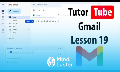 Gmail Tutorial Lesson 19 Inserting Image from Web Address