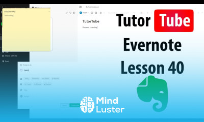Evernote Tutorial Lesson 40 Note Sharing Options