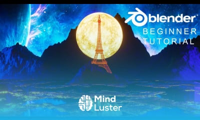 Blender Tutorial Beginner Create Abstract Landscape