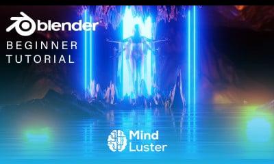 Blender Tutorial Beginner Create Landscape Design FREE PROJECT