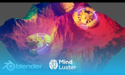 Blender Tutorial Beginners Create Epic Landscape Free Project