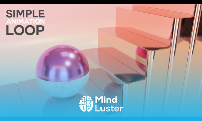 Cinema 4D SIMPLE LOOP ANIMATION