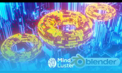 Blender Beginner Tutorial Concept Art City JS Placement