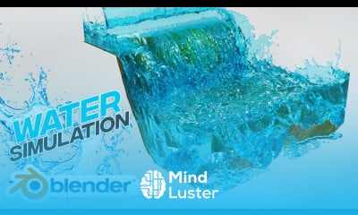 Blender Tutorial Beginner Easy WATER SIMULATION 2022 Realistic Water