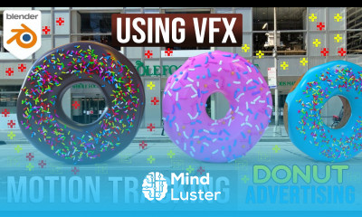 How To Create Your First VFX in Blender Blender Motion Tracking VFX