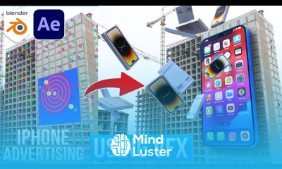 How To Make iPhone CGI Ads Using VFX in Blender Blender VFX Tutorial