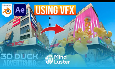 How To Create Blender CGI Ads Using VFX in Blender Blender VFX Tutorial