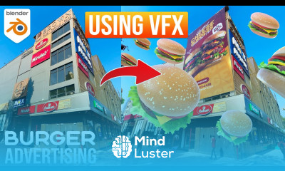 How To Create Advertising CGI Ads Using VFX in Blender Blender VFX Tutorial
