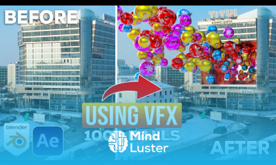 How To Create CGI 1000 Flying Balls VFX In Blender Blender VFX Tutorial