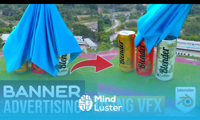 How To Create Cloth Reveal CGI Ads Using VFX in Blender Blender VFX Tutorial
