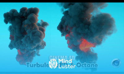 Cinema 4D Fire Animation Turbulence FD Octane Render Beginner