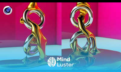 Cinema 4D Realflow Tutorial Liquid Gold Effects