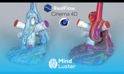C4D Tutoial Smooth Melting Animation Realflow Cinema 4D