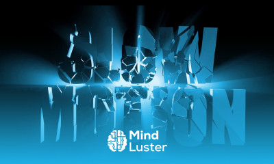 Cinema 4D After Effect Slow Motion Title Intro