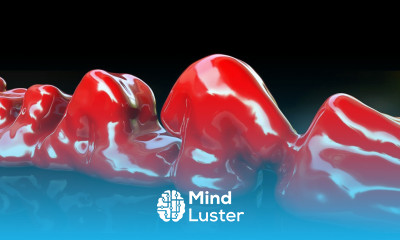 3D Melting Text Animation Intro