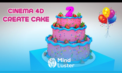 CINEMA 4D CAKE MODELING TUTORIAL