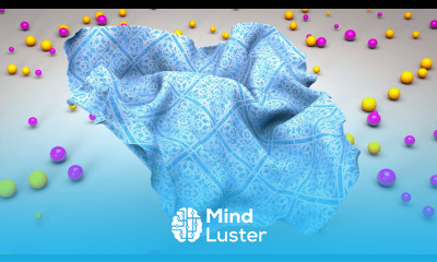 C4D Tutorial Flying Cloth Animation