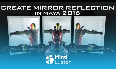 How to Create Mirror or Mirror Reflection in Maya