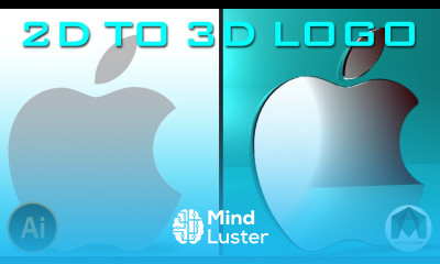 How to make 3D Logo from 2d image Maya Tutorial in Hindi