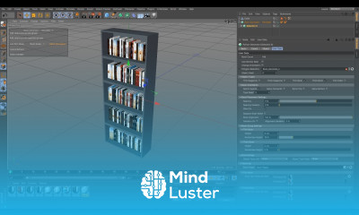 Cinema 4D Tutorial How to Create a Bookcase Using Book Generator