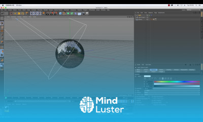 Cinema 4D Tutorial How to Make a Disco Ball