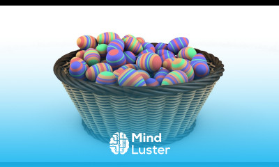 Cinema 4D Tutorial How to Create an Easter Wicker Basket