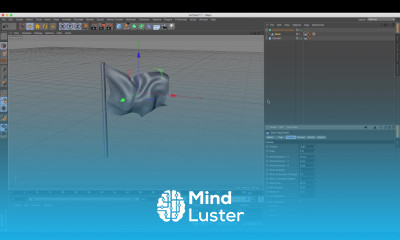 Cinema 4D Tutorial How to Create an Animated Flag