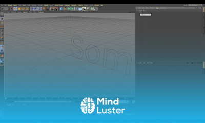Cinema 4D Tutorial How to automatically change text object names