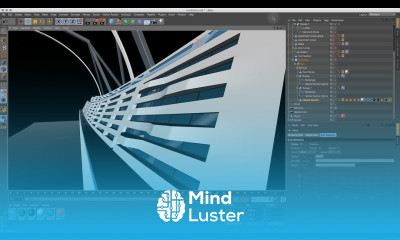 Cinema 4D Tutorial How to Create a Space Colony 03 Frame Balconies