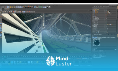 Cinema 4D Tutorial How to Create a Space Colony 06 Landscape