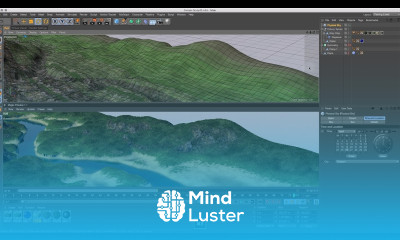 Cinema 4D Tutorial How to Create a Space Colony 07 Landscape Textures