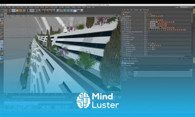 Cinema 4D Tutorial How to Create a Space Colony 09 Lush Lawns