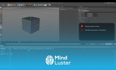 Cinema 4D QuickStart 13 Animation Dots Keyframe Buttons