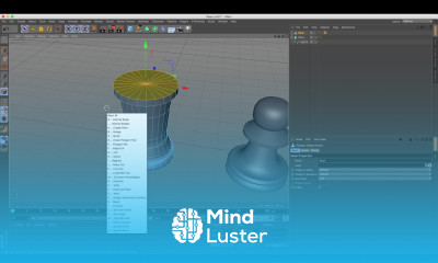 Cinema 4D Tutorial How to Model a Chess Set Part 3 Rook