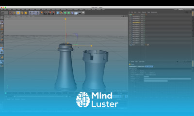 Cinema 4D Tutorial How to Model a Chess Set Part 4 King