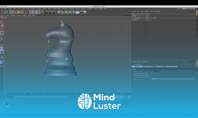 Cinema 4D Tutorial How to Model a Chess Set Part 6 Knight
