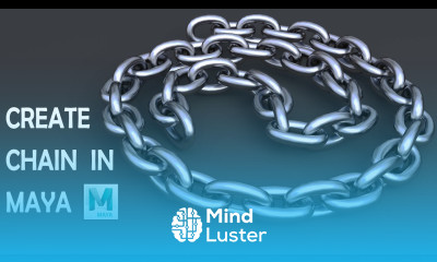 How to Create chain In Maya Mash Maya 2023