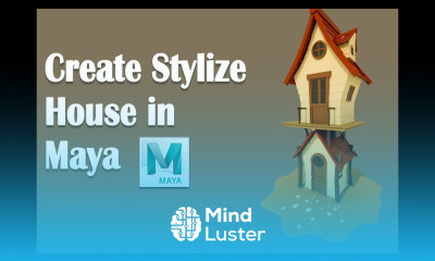 Creating A Stylish House In Maya Modeling game props in Maya 2023
