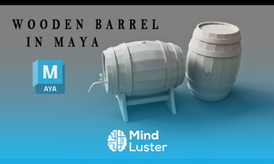 Creating A Wooden Barrel In Maya Easy Step by step Tutorial Maya 2023