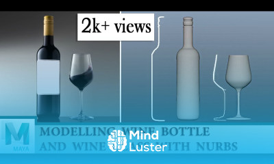 Maya Modelling for Beginner Wine glass modelling using NURBS