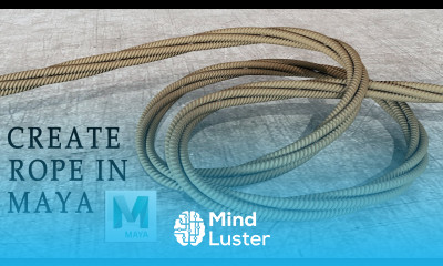 How To Create Rope In Maya Maya Modelling for Beginner Maya 2023